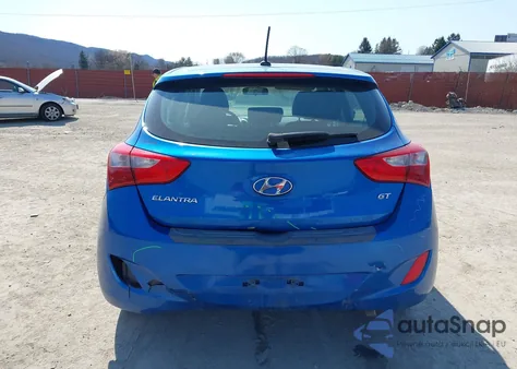 2017 Hyundai Elantra Gt из США, поврежденный, VIN KMHD35LH1HU363365